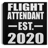 Flight Attendant Established EST. 2020 - Canvas Square