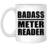 Badass Meter Reader - 11oz Coffee Mug