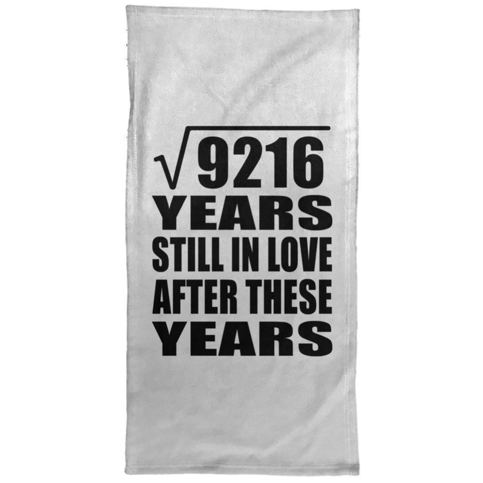 96th Anniversary Square Root of 9216 Years Still In Love - Hand Towel