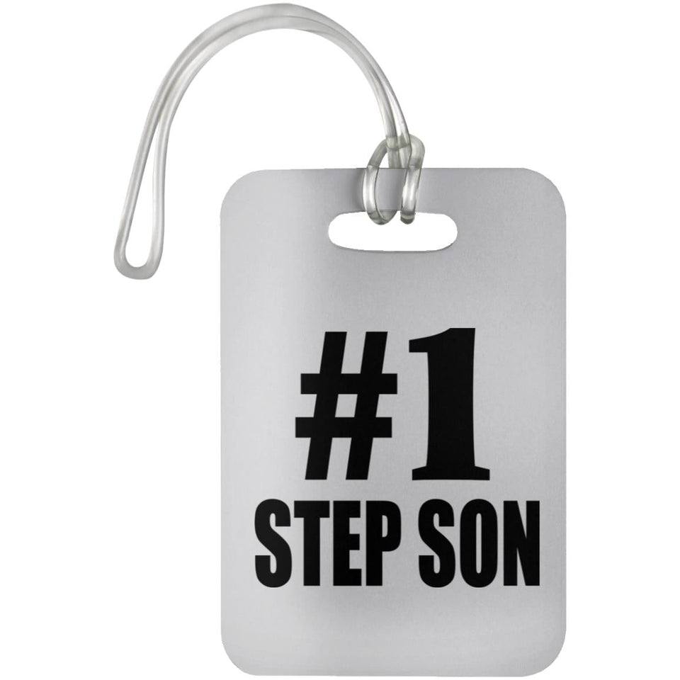 Number One #1 Step Son - Luggage Bag Tag