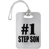 Number One #1 Step Son - Luggage Bag Tag