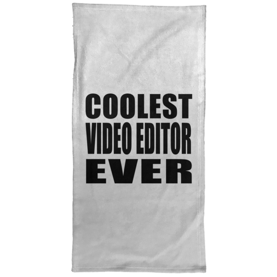 Coolest Video Editor Ever - Hand Towel