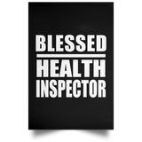 Blessed Health Inspector - Poster Portrait