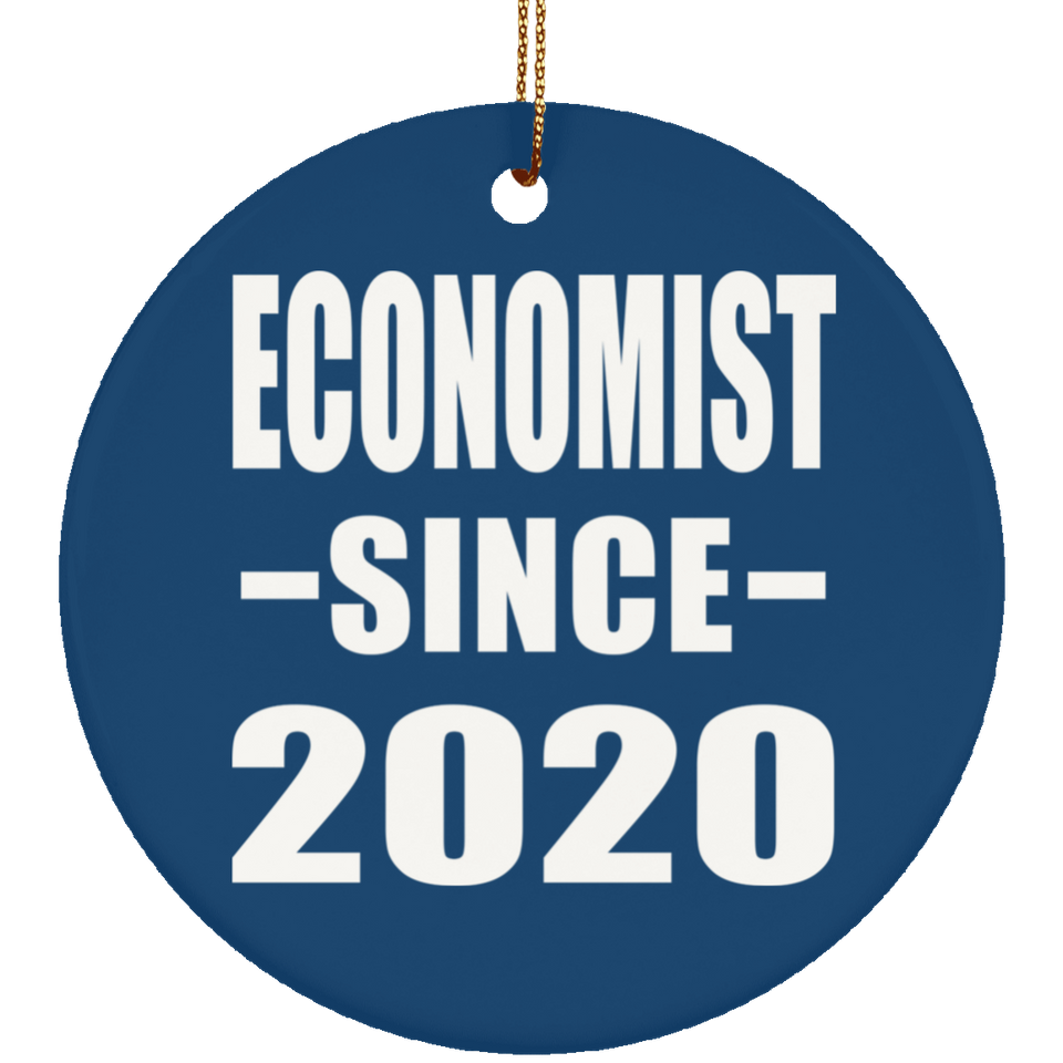 Economist Since 2020 - Circle Ornament