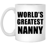 World's Greatest Nanny - 11 Oz Coffee Mug