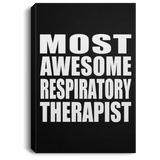 Most Awesome Respiratory Therapist - Canvas Portrait