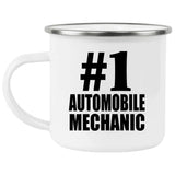Number One #1 Automobile Mechanic - 12oz Camping Mug