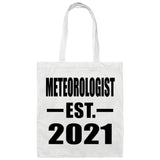 Meteorologist Established EST. 2021 - Tote Bag White