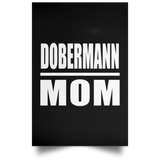Dobermann Mom - Poster Portrait