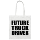 Future Truck Driver - Tote Bag White