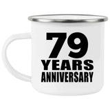 79th Anniversary 79 Years - 12oz Camping Mug