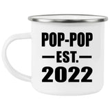 Pop-Pop Established EST. 2022 - 12oz Camping Mug