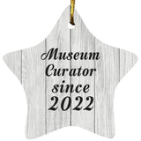 Museum Curator Since 2022 - Star Ornament F