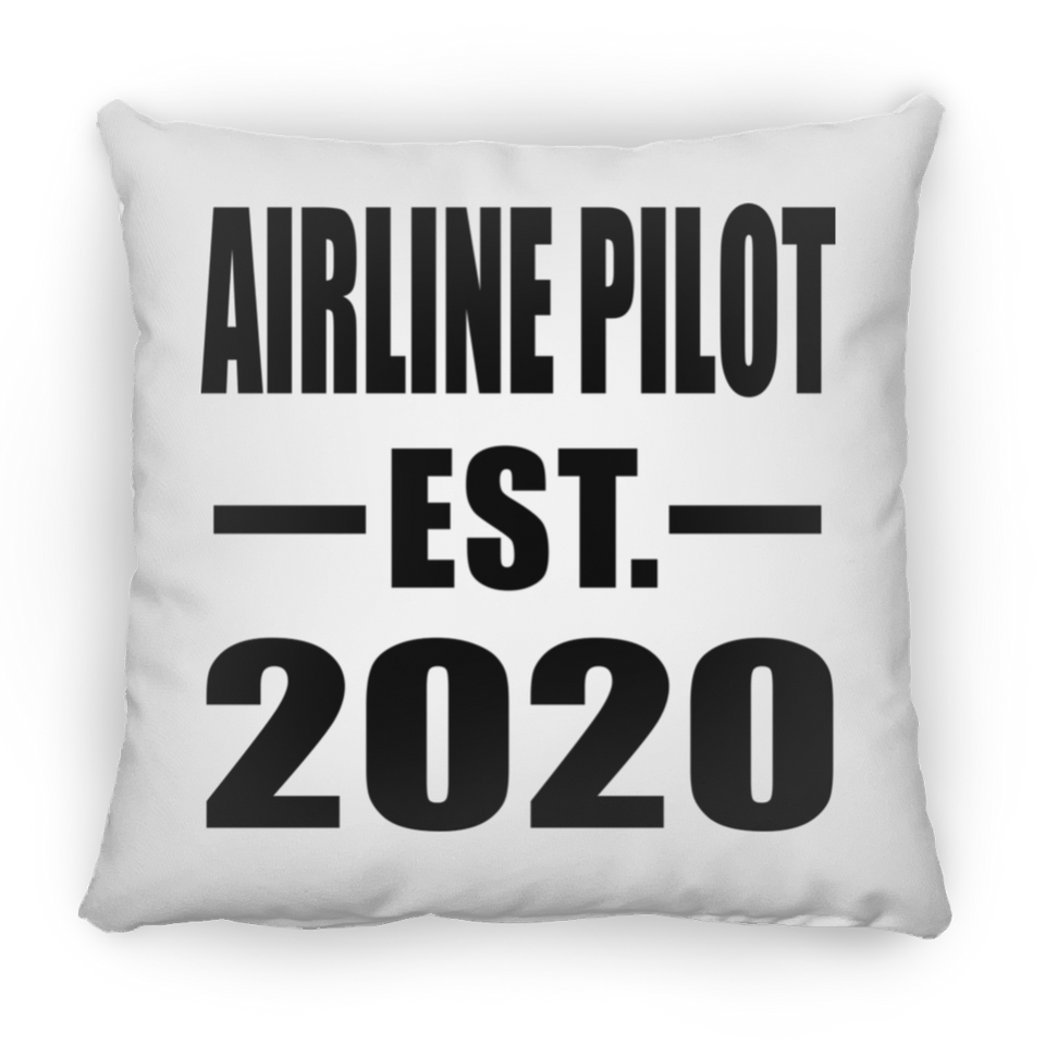 Airline Pilot Established EST. 2020 - Throw Pillow