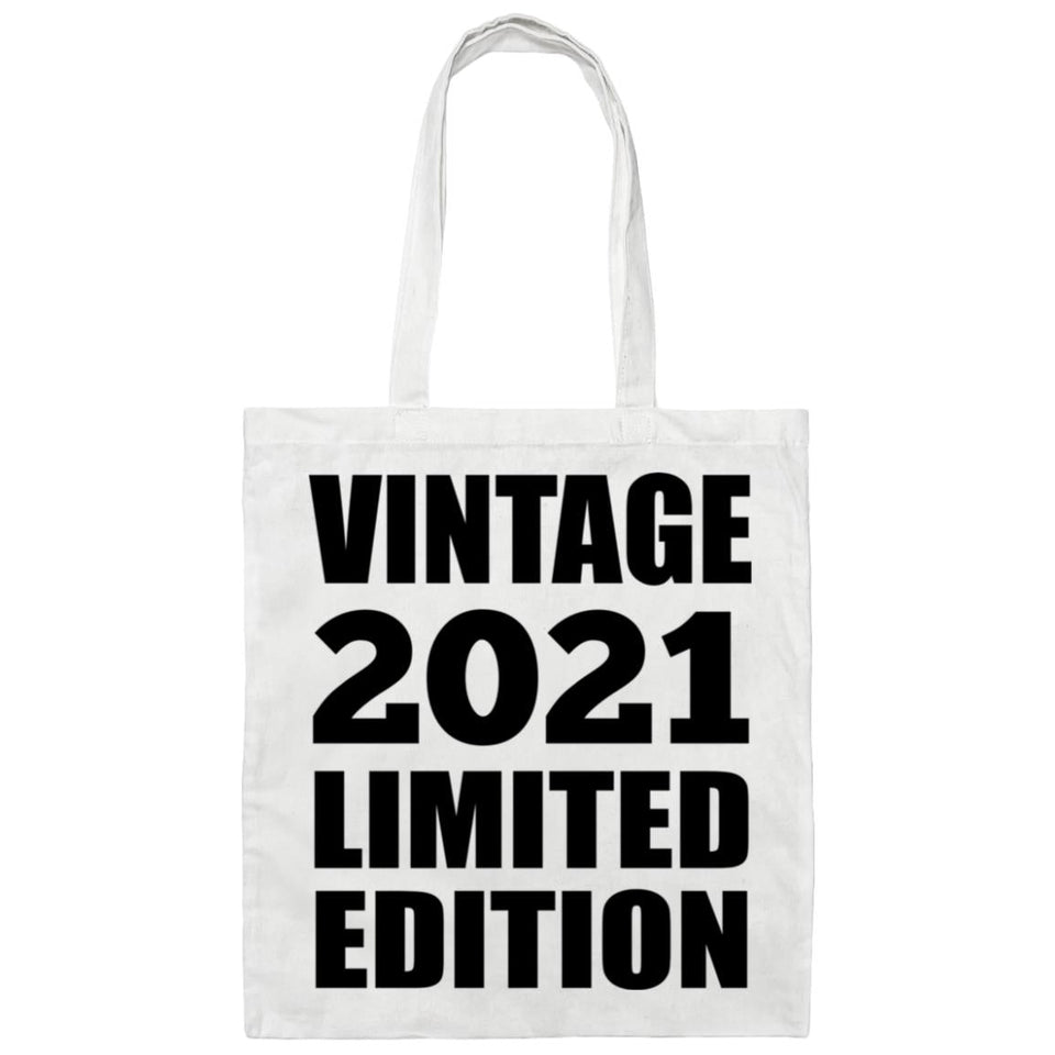 3rd Birthday Vintage 2021 Limited Edition - Tote Bag White