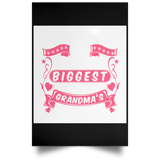 The Smallest Hands Make The Biggest Mark On Grandma's Heart - Poster Portrait