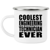 Coolest Engineering Technician Ever - 12oz Camping Mug