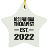 Occupational Therapist Established EST. 2022 - Star Ornament