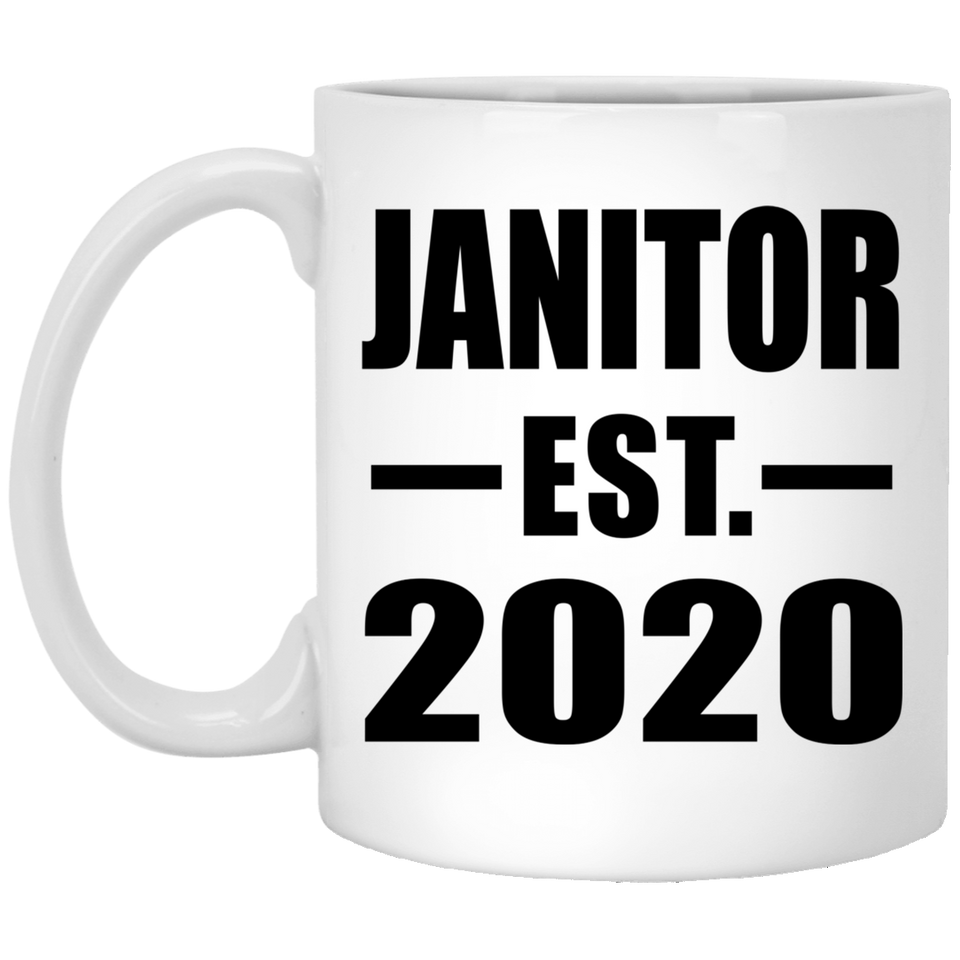 Janitor Established EST. 2020 - 11oz Coffee Mug