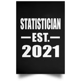 Statistician Established EST. 2021 - Poster Portrait