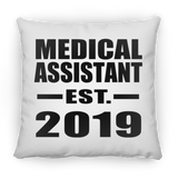 Medical Assistant Established EST. 2019 - Throw Pillow