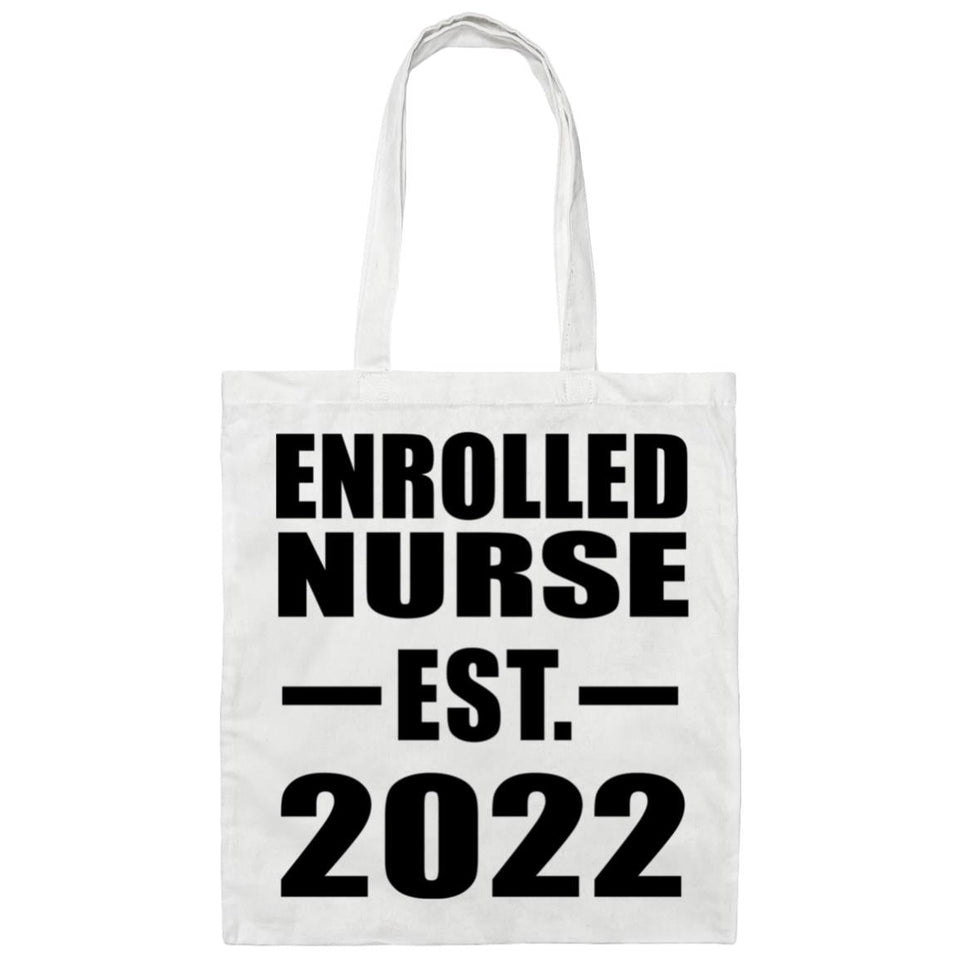 Enrolled Nurse Established EST. 2022 - Tote Bag White