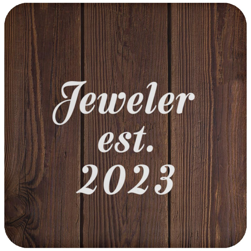 Jeweler Established Est. 2023 - Drink Coaster D