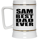 Sam Best Dad Ever - Beer Stein