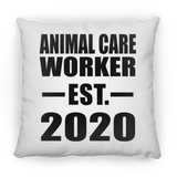 Animal Care Worker Established EST. 2020 - Throw Pillow