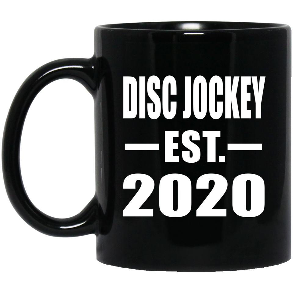 Disc Jockey Established EST. 2020 - 11oz Coffee Mug