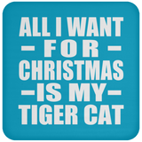 All I Want For Christmas Is My Tiger Cat - Coaster