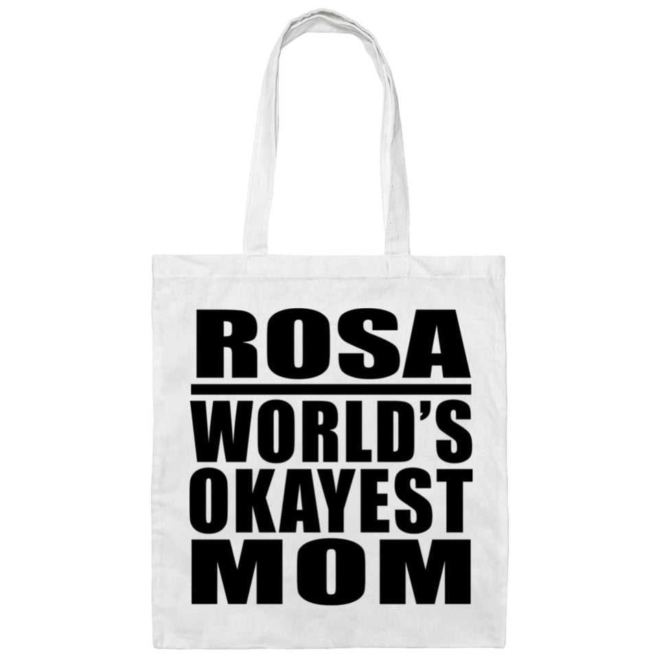 Rosa World's Okayest Mom - Tote Bag White