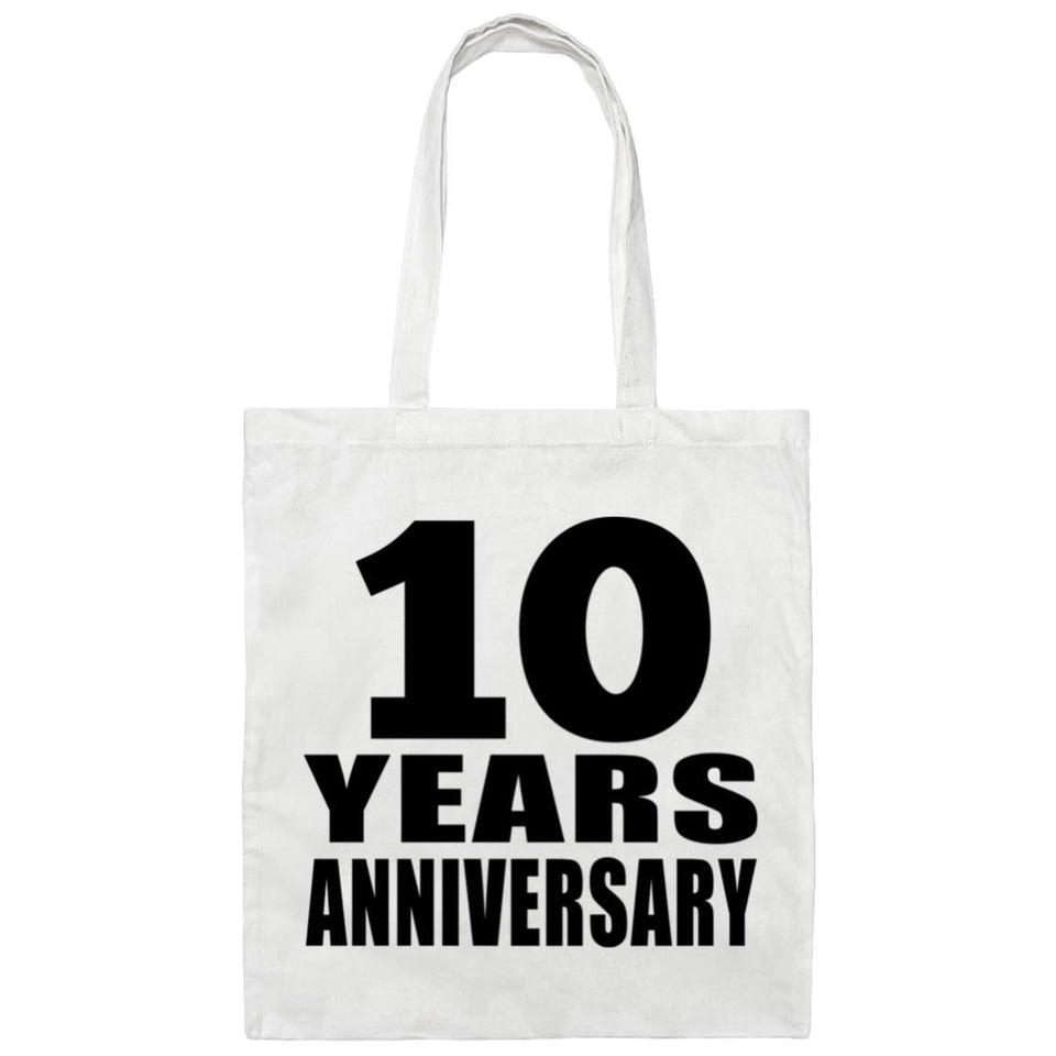 10th Anniversary 10 Years - Tote Bag White