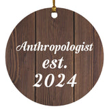 Anthropologist Established Est. 2024 - Circle Ornament D