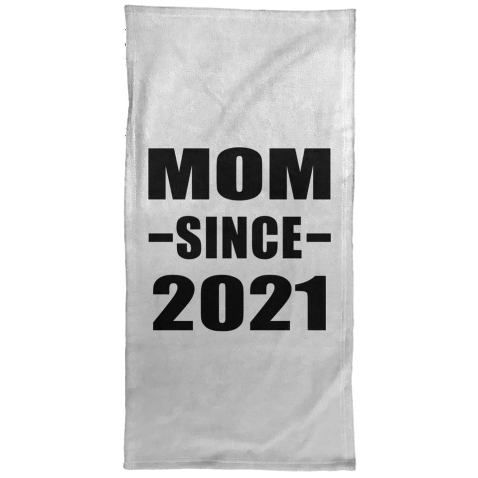 Mom Since 2021 - Hand Towel