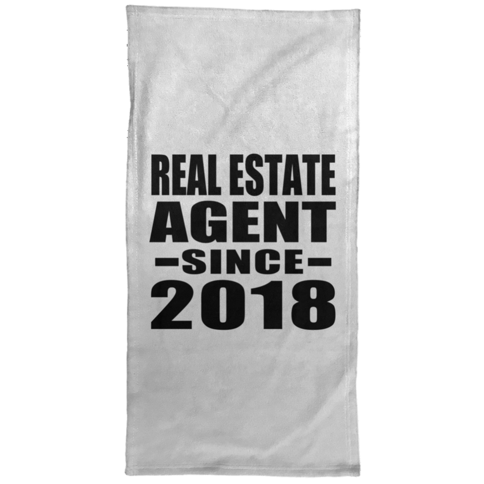 Real Estate Agent Since 2018 - Hand Towel