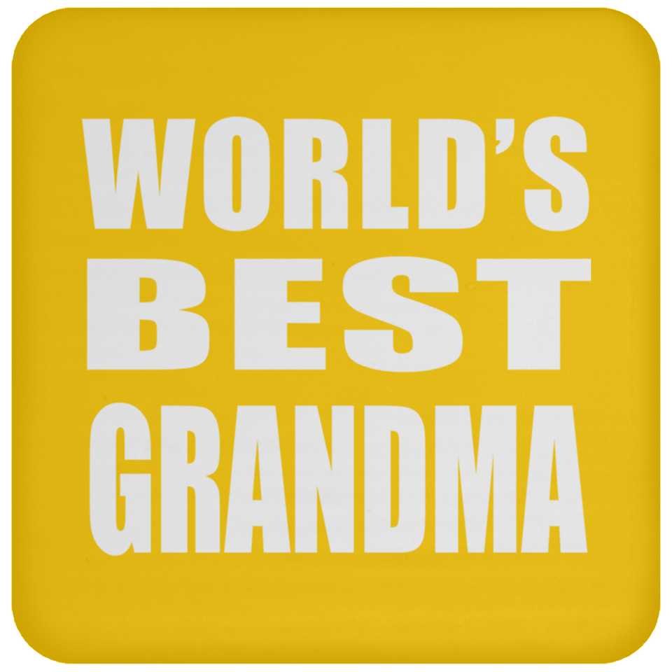 World's Best Grandma - Drink Coaster