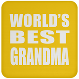 World's Best Grandma - Drink Coaster