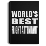 World's Best Flight Attendant - Canvas Portrait