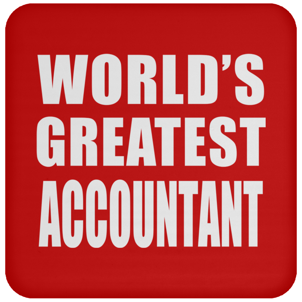 World's Greatest Accountant - Drink Coaster