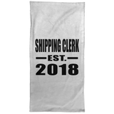 Shipping Clerk Established EST. 2018 - Hand Towel