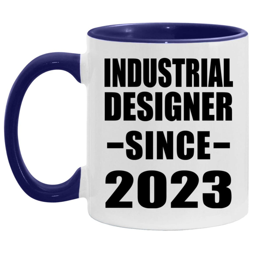 Industrial Designer Since 2023 - 11oz Accent Mug Purple