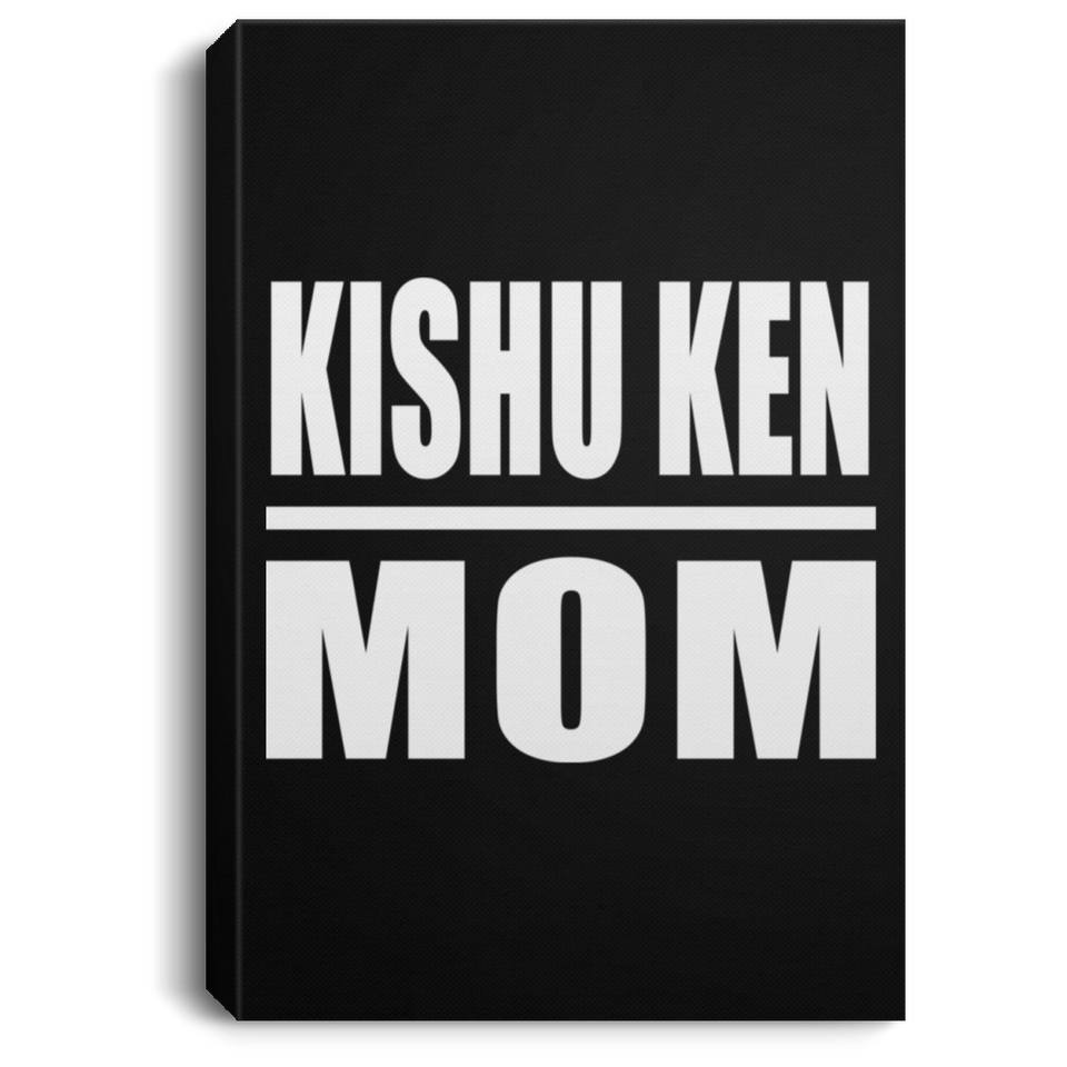 Kishu Ken Mom - Canvas Portrait