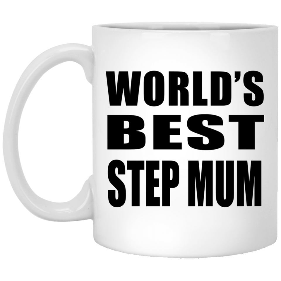 World's Best Step Mum - 11 Oz Coffee Mug