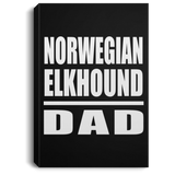 Norwegian Elkhound Dad - Canvas Portrait