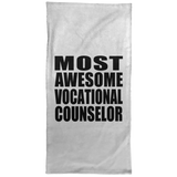 Most Awesome Vocational Counselor - Hand Towel