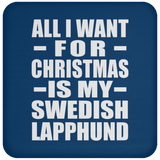 All I Want For Christmas Is My Swedish Lapphund - Coaster