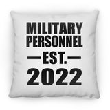 Military Personnel Established EST. 2022 - Throw Pillow