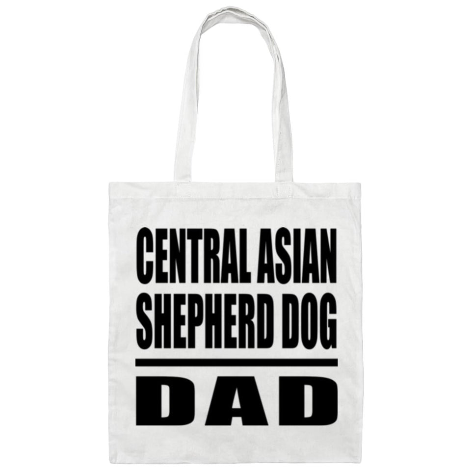 Central Asian Shepherd Dog Dad - Tote Bag White