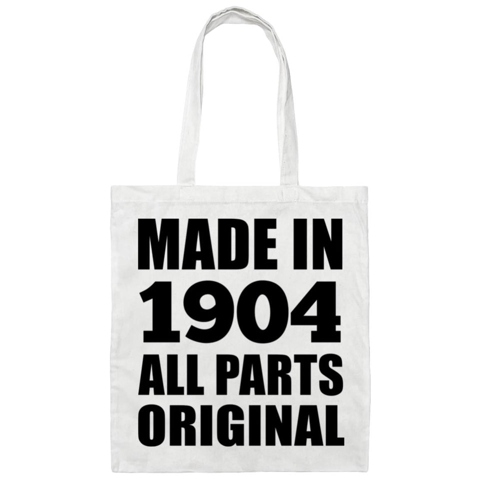 120th Birthday Made in 1904 All Parts Original - Tote Bag White